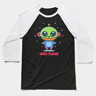 Cosmic Cuddler - The Affection-Seeking Alien Baseball T-Shirt